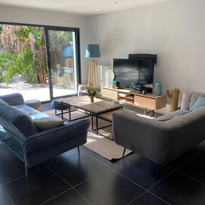 Villa Arcachon 12 Pers Avec Piscine Chauffee 1 Mai Au 30 Sept Bagian luar foto